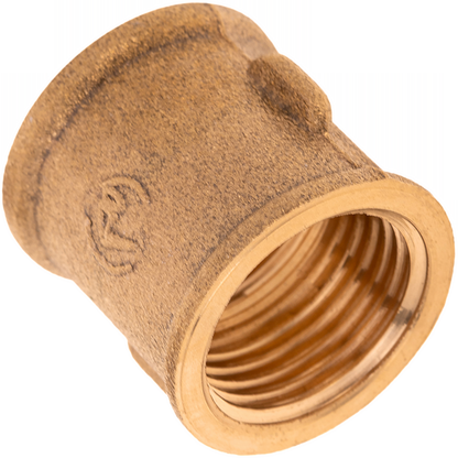 Pack De 2 Unidades Manguito Hembra De Latón Zincado De 1/2“ Para Instalaciones De Agua_2