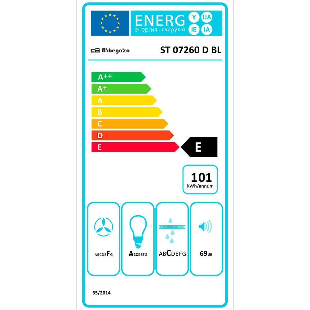 Orbegozo Campana Decorativa de Cristal ST 07260 D BL