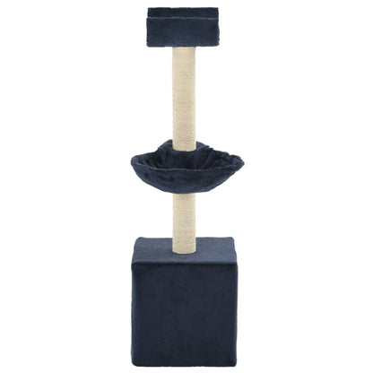 Vidaxl Rascador Para Gatos Con Poste De Sisal 105 Cm Azul_2
