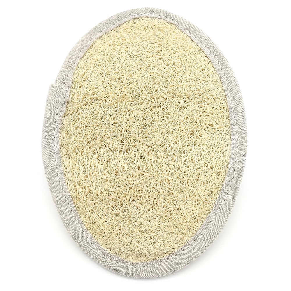 Esponja Natural Vegetal De Luffa Ovalada - Limpieza Y Exfoliación - Activa La Circulación - Cultivada Y Hecha En Galicia_0