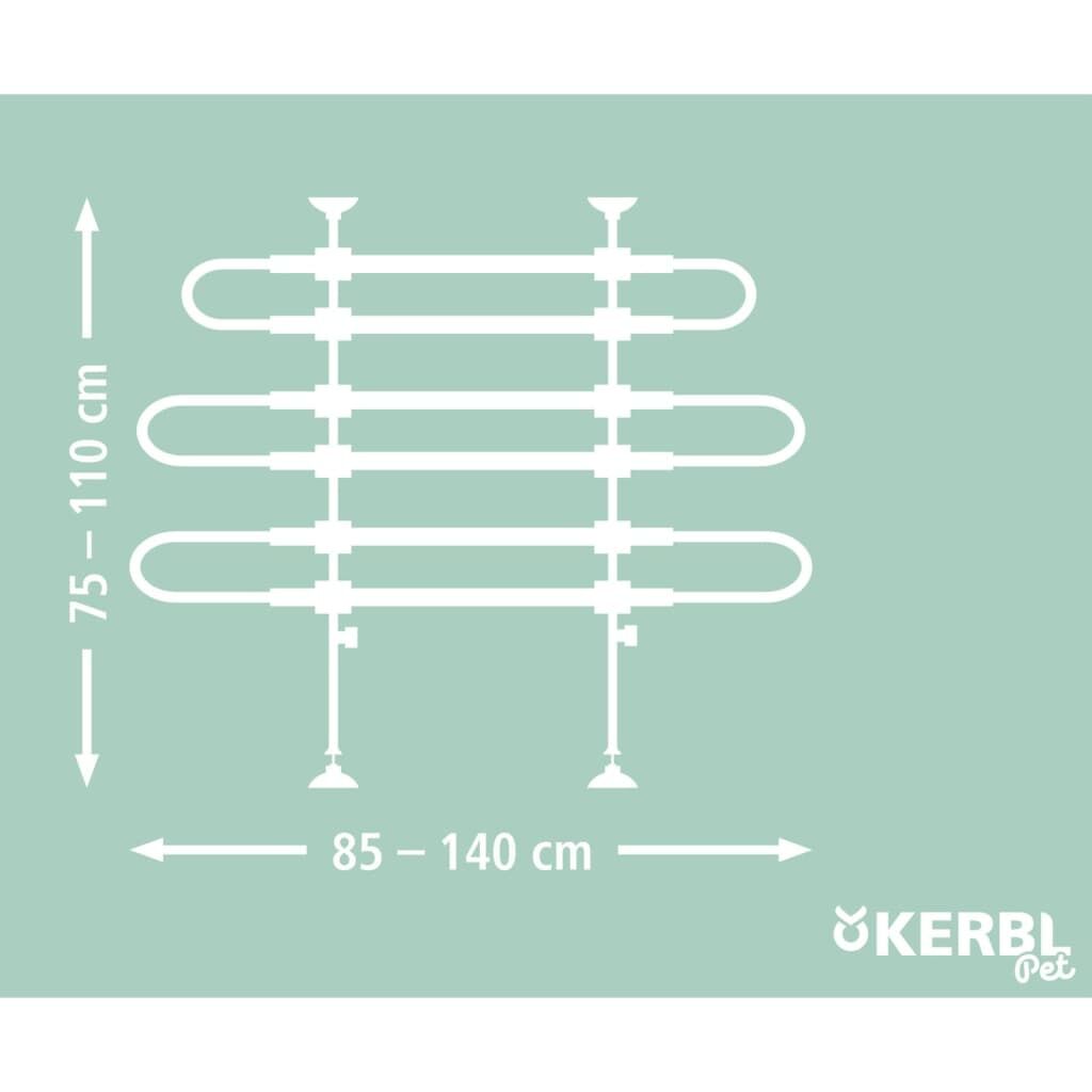 Kerbl Panel De Seguridad De Coche Para Mascotas Negro 75-110 Cm_2