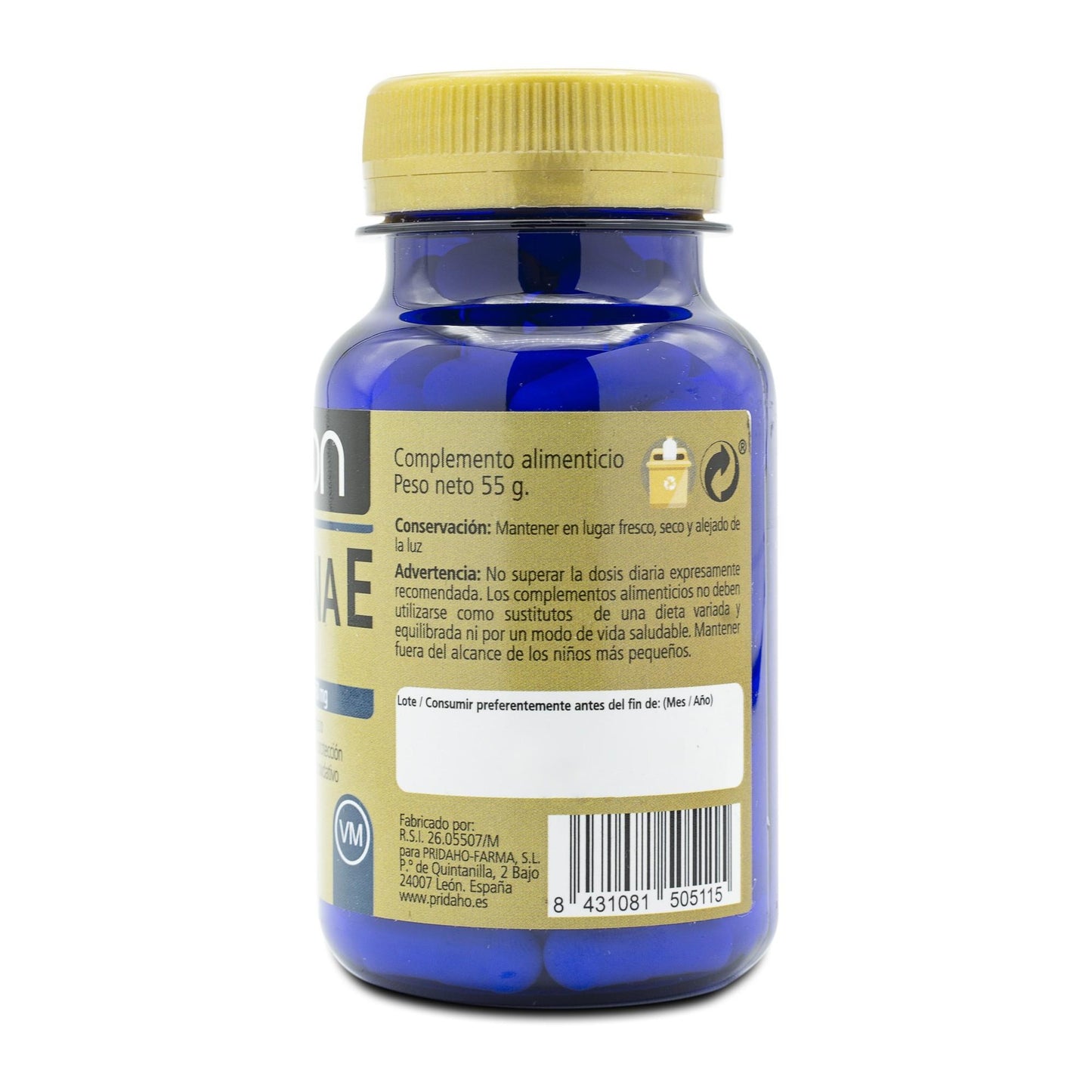 Vitamina E 100% SANON 100 cápsulas de 550 mg