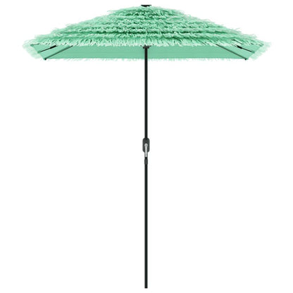 Vidaxl Sombrilla De Jardín Con Poste De Acero Verde 300x200x250 Cm_3