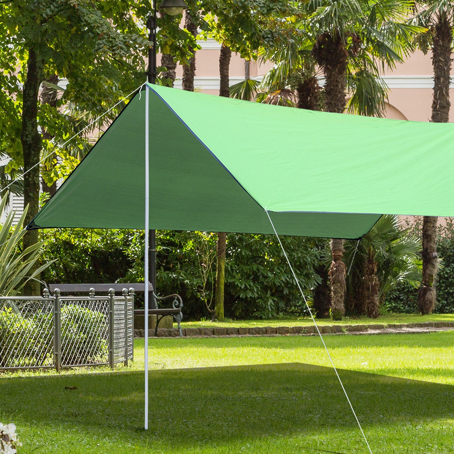 Outsunny Poste Para Toldo Vela O Toldo De Refugio Mástil Para Tienda De Campaña_1
