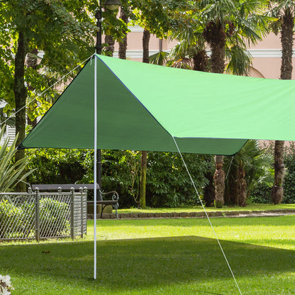Outsunny Poste Para Toldo Vela O Toldo De Refugio Mástil Para Tienda De Campaña_1