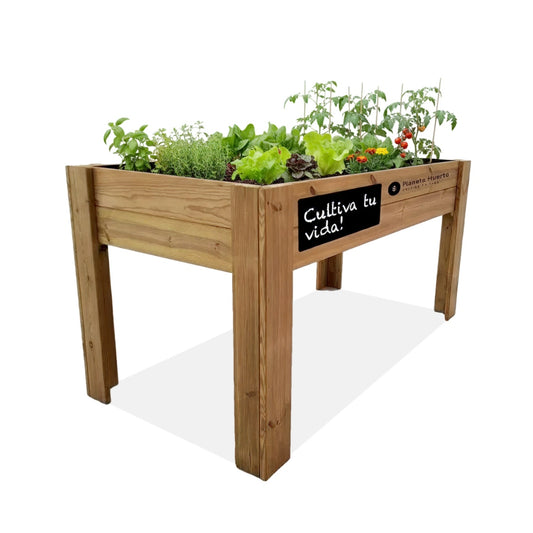 Mesa de Cultivo Huerto (160x80x80cm) Planeta Huerto 220L