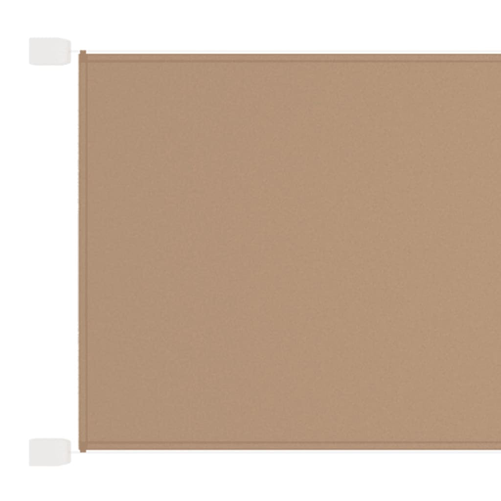 Vidaxl Toldo Vertical Tela Oxford Gris Taupé 180x360 Cm_0