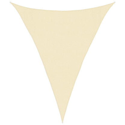 Vidaxl Toldo De Vela Hdpe Color Crema 160 G/m² 3x4x4 M_0