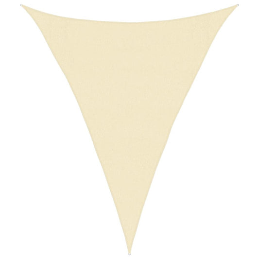 Vidaxl Toldo De Vela Hdpe Color Crema 160 G/m² 3x4x4 M_0
