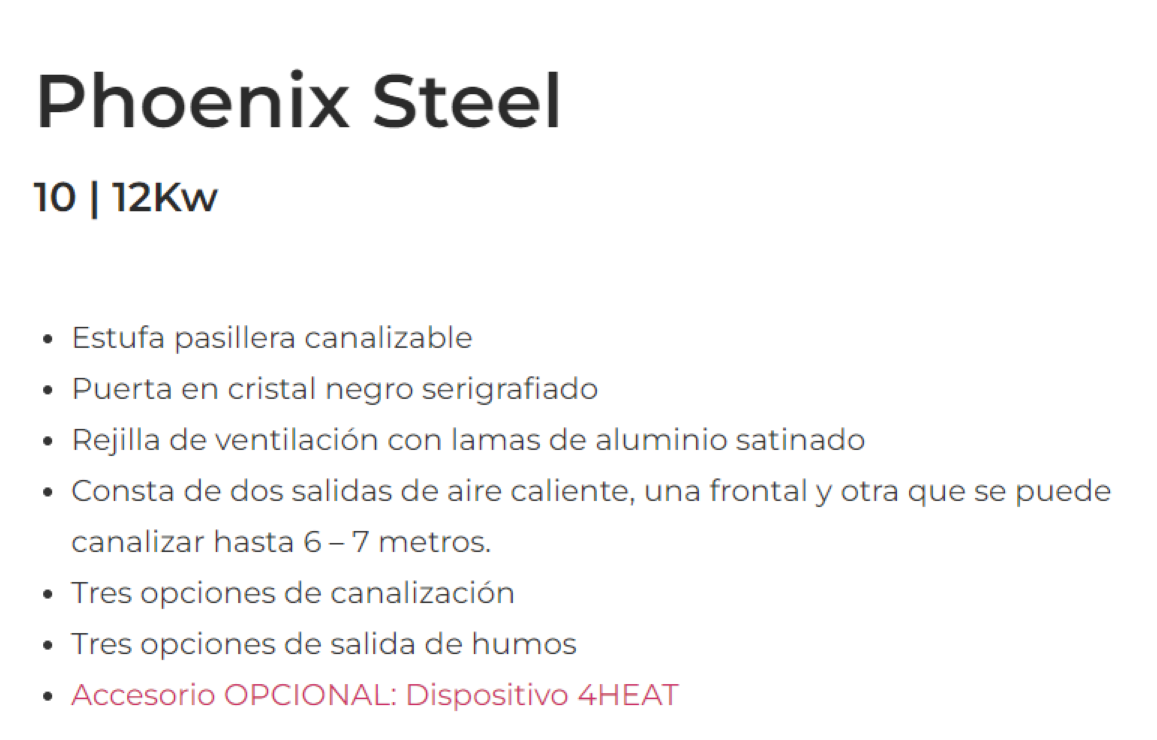 Bricosol Estufa De Pellets Phoenix Steel 10 Blanco Perla De Ferlux_1