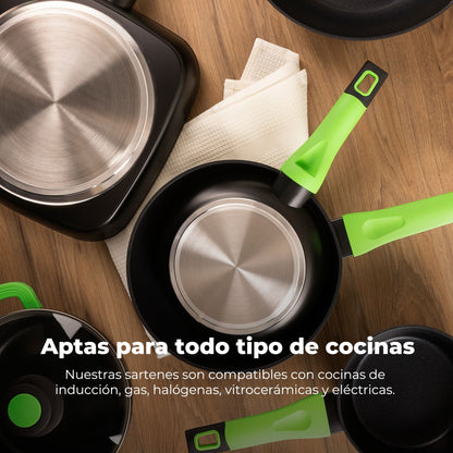 Cazo 16 Cm San Ignacio Vitoria De Aluminio Forjado, Apto Para Induccion