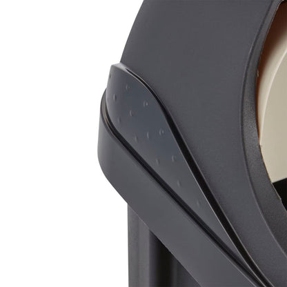 Cubo De Basura Con Tapa Deslizante, 25 L, Rasmus, Gris Grafito