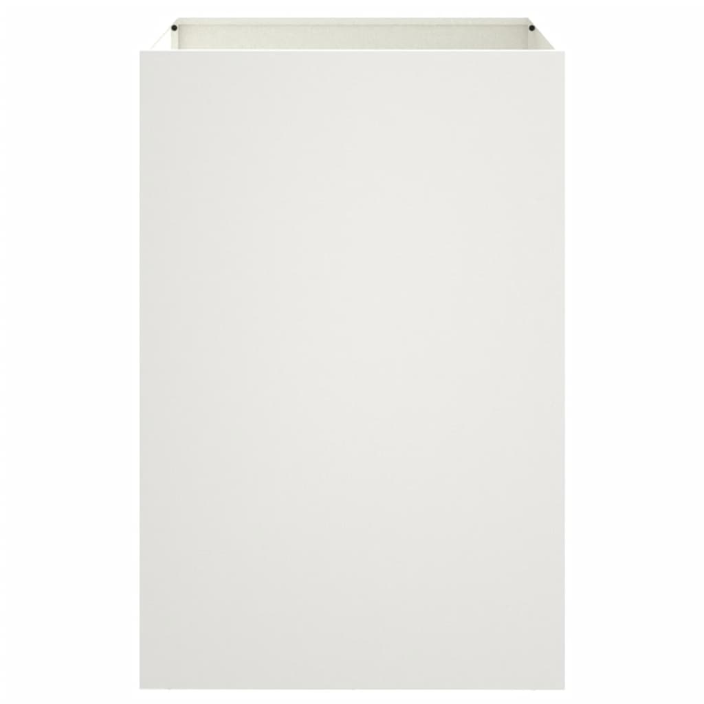 Jardinera Acero Blanco 52x48x75 Cm_3