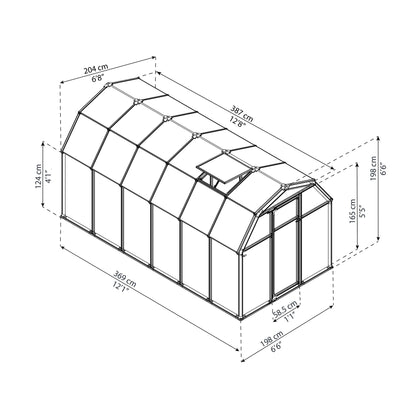 Invernadero Eco Grow 383x204 cm Canopia by Parlam