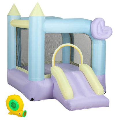 Aiyaplay Castillo Hinchable Para Niños De 3-8 Años Con Soplador Multicolor_0
