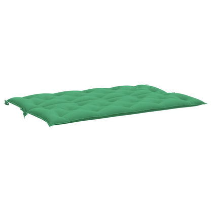 Vidaxl Cojín De Banco De Jardín Tela Oxford Verde 150x(50+50)x7 Cm_4