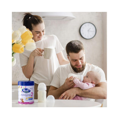Pack 3 x Premium Leche 2 Para Bebés de hasta 12 meses 800gr. Hero Baby