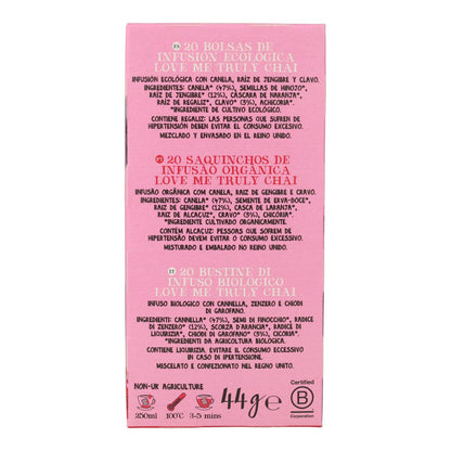 Infusión Love Me Truly Bio Cupper 20 bolsitas