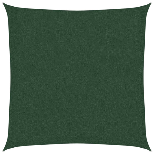 Toldo De Vela Hdpe Verde Oscuro 160 G/m² 3x3 M_0
