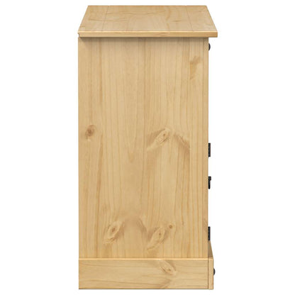 Aparador Corona Madera Maciza De Pino 115x40x76 Cm / Vetonek_0