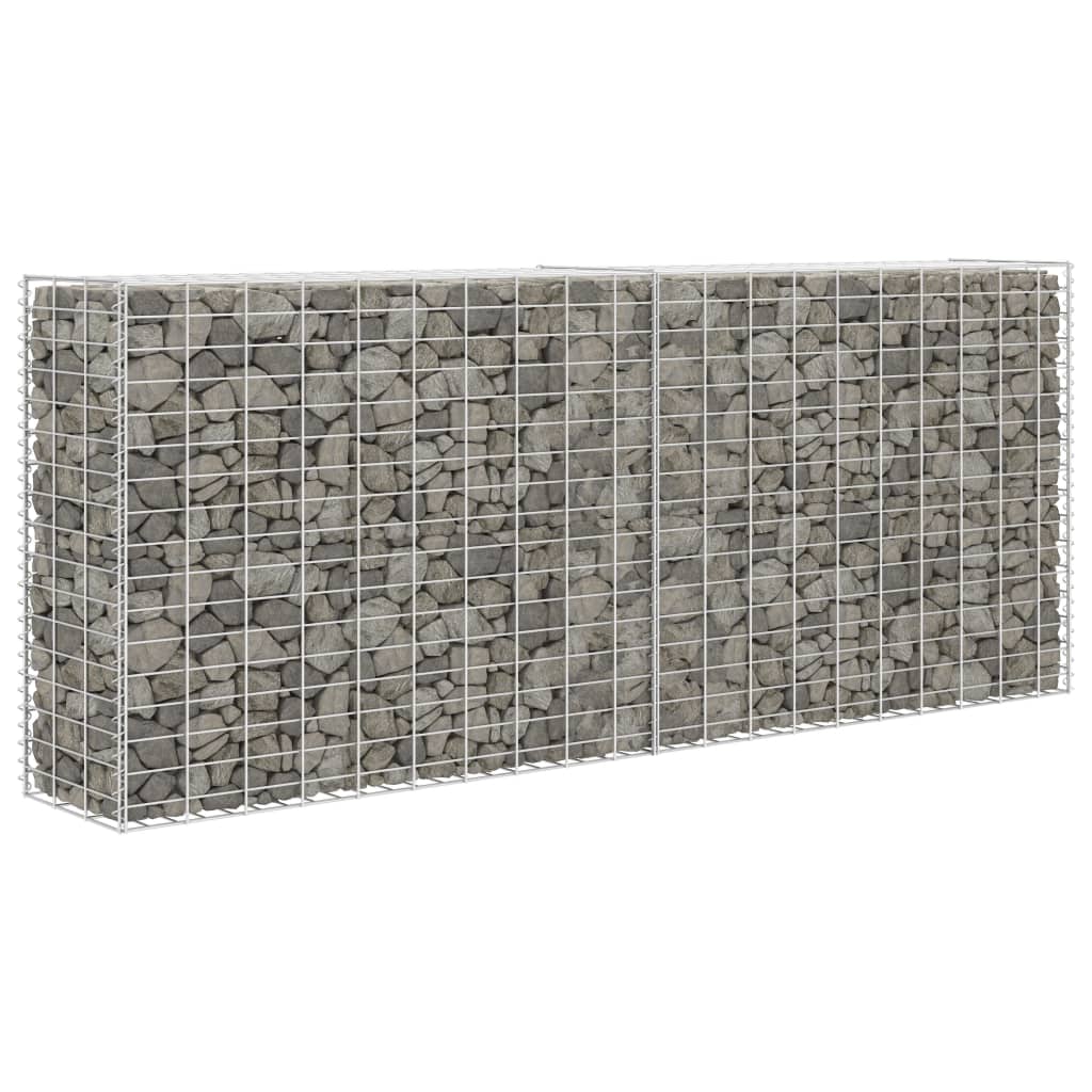 Cesta De Gaviones De Acero Galvanizado 85x30x200 Cm / Vetonek_5
