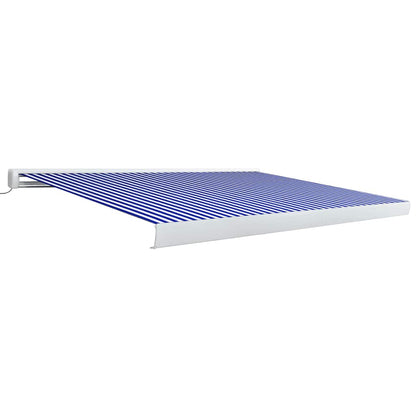 Toldo De Carrete Motorizado Azul Y Blanco 400x300 Cm_0