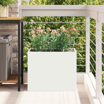 Macetero De Jardín 50 X 32 X 40 Cm Acero Laminado En Frío_3