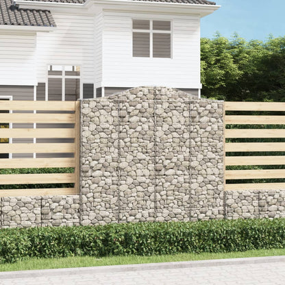 Cestas De Gaviones 4 Uds Forma De Arco Hierro 200x30x200/220 Cm_1
