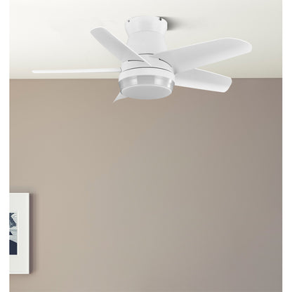Ventilador Dc Neutron 24w 2400lm Blanc 5 Aspas 91d 3000k,4500k,6000k, Remoto+temporizador+memoria_2