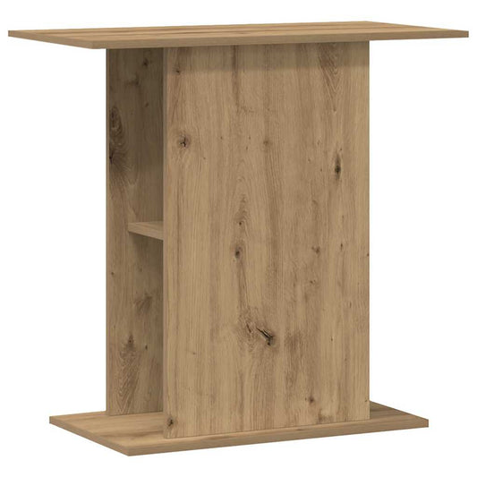 Vidaxl Soporte Para Acuario De Roble Artesanal, 36 X 75 X 72,5 Cm, Madera De Ingeniería_0