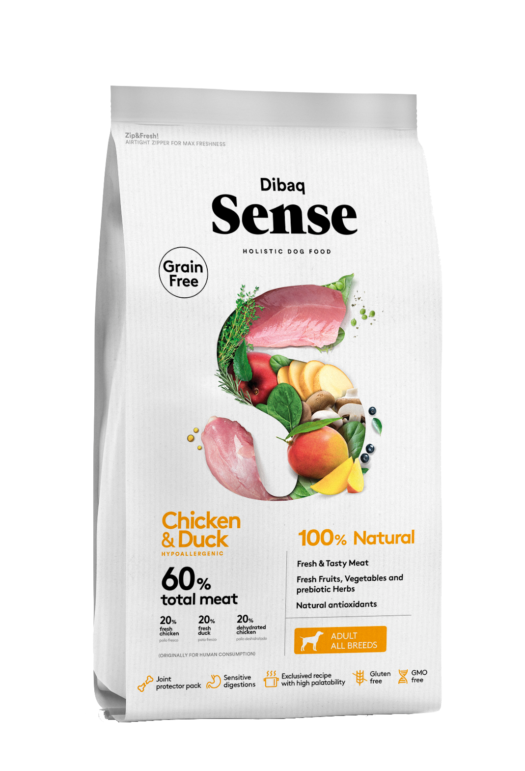 Dibaq Sense Grain Free Pollo Y Pato_0