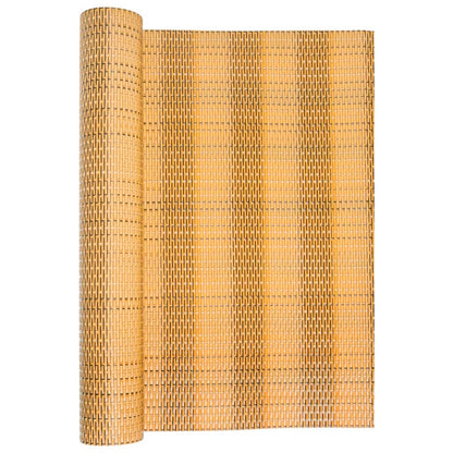 Toldo Para Balcón Ratán Sintético Marrón Claro 300x90 Cm / Vetonek_5