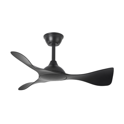 Ventilador Dc Caiman 36w 3600lm Negro 89d 3aspas 6vel 3000-4500-6500k Remoto+reg.intensidad+memoria+temporizador_2