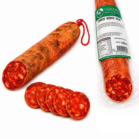 Chorizo Ibérico (mitades De 0,5 A 0,6 Kg)_0