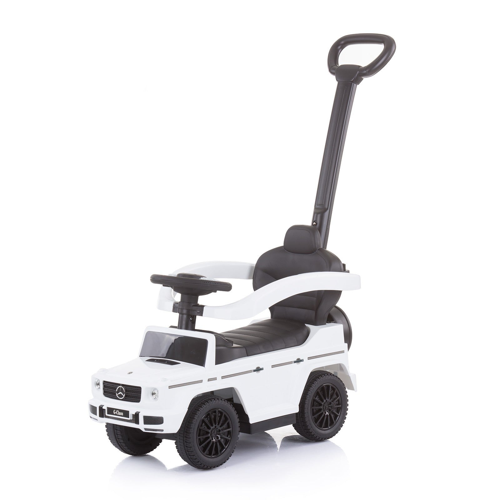 Correpasillos Con Mango Parental Y Capota Mercedes Benz G350d Black_1