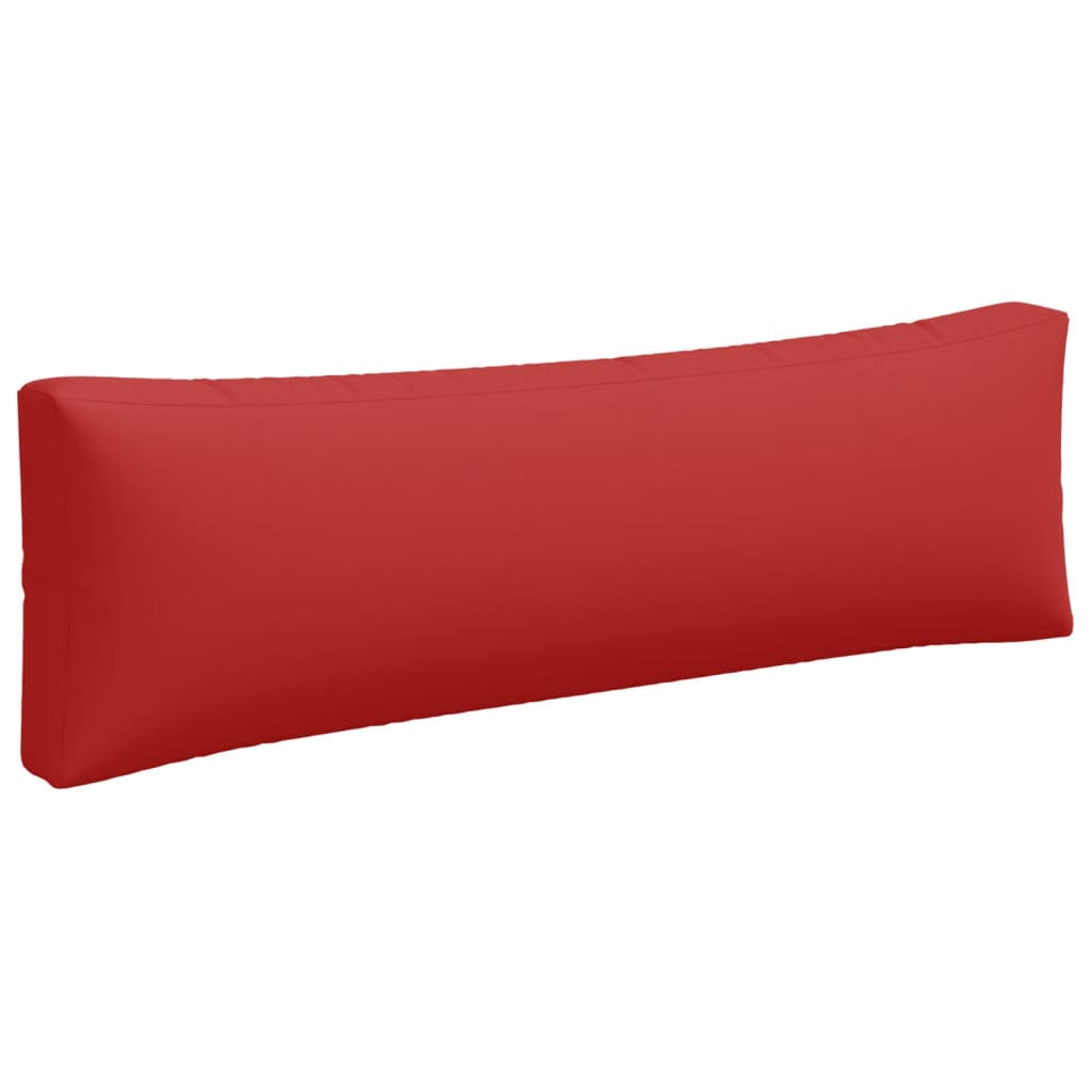 Vidaxl Cojines Para Palets 3 Unidades Tela Rojo_4