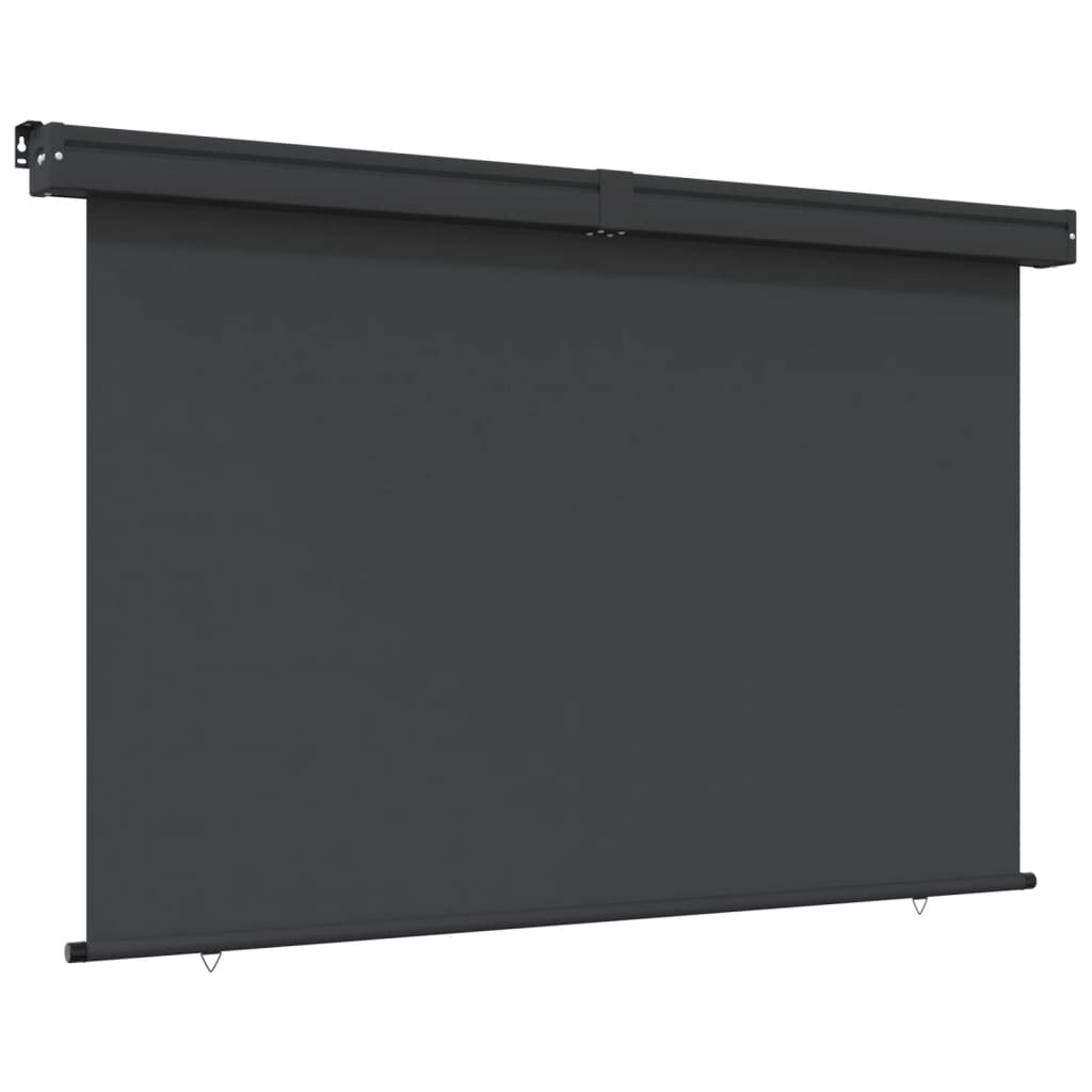 Vidaxl Toldo Lateral De Balcón Negro 175x250 Cm_0