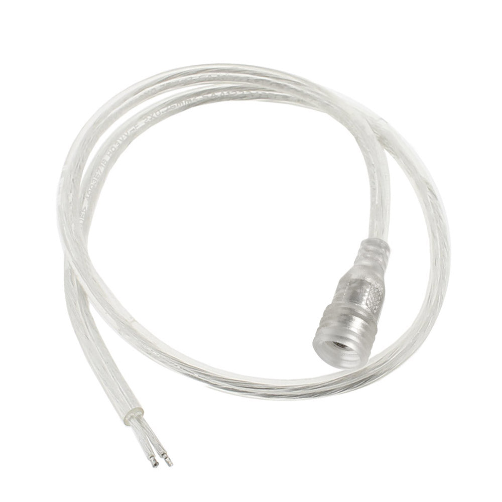 Cable De Conexión Dc Hembra 60cm Transparente_1