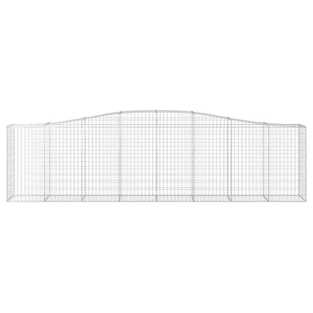 Cestas De Gaviones 20 Uds Forma De Arco Hierro 400x50x100/120cm_3