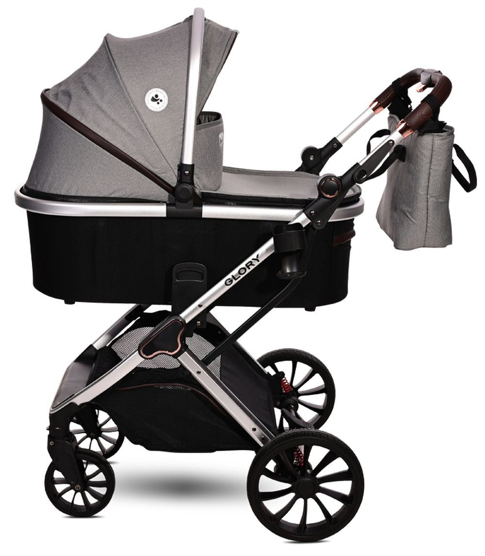 Carrito De Bebé Duo Glory Hasta 22 Kg Opaline Grey_1