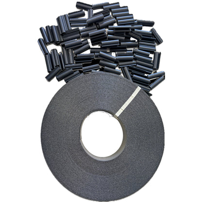Banda Ocultación Valla Ecovizio 60m X 48mm Antracita_4