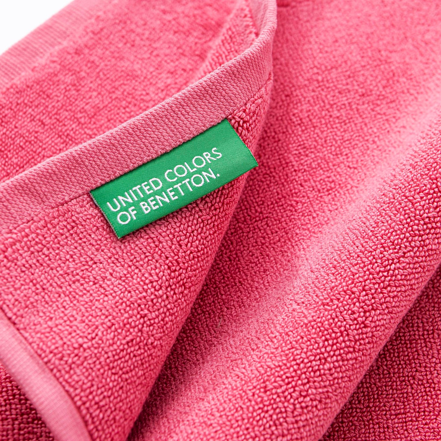 Alfombra De Baño 50x80cm 1000gsm 100% Algodon C/ Logo Bordado Rosa Core Benetton_5