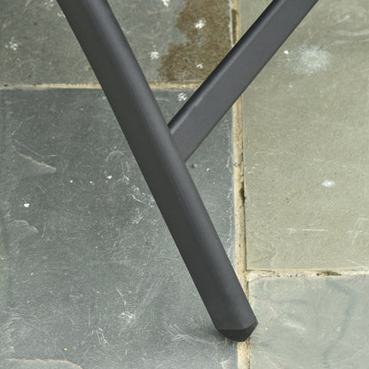 Outsunny Silla Plegable De Ratán Con 5 Posiciones Reclinable Aluminio 59x68x107_4