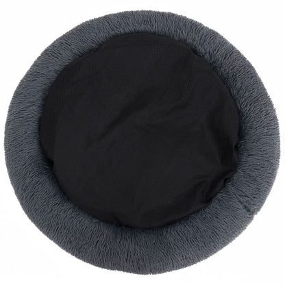 Vidaxl Cojín Lavable Para Perros Y Gatos Felpa Gris Oscuro 90x90x16 Cm_4