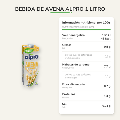 Información nutricional