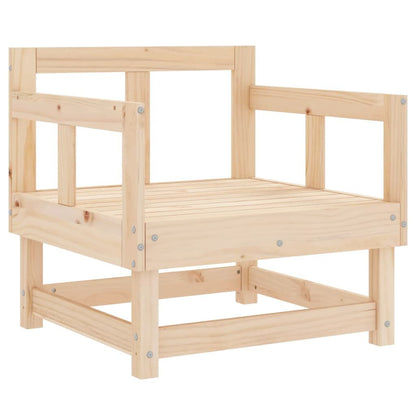Vidaxl Juego De Muebles De Jardín 7 Piezas Madera Maciza De Pino_4