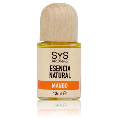 Esencia Natural Mango SYS Aromas 12 ml | Aroma Tropical y Afrutado | Para Quemadores y Humidificadores_0