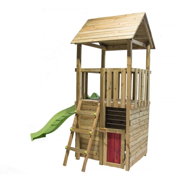 Parque Infantil Masgames Tibidabo Xl Con Casita Y Columpio Doble.