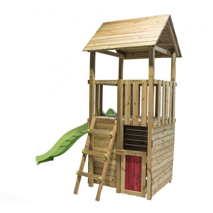 Parque Infantil Masgames Tibidabo Xl Con Casita Y Columpio Doble._1