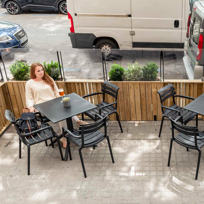 Jardinera Alta De Madera Autoportante Con Cortavientos 60 Cm 100x34,5x80 Cm Hortalia_2